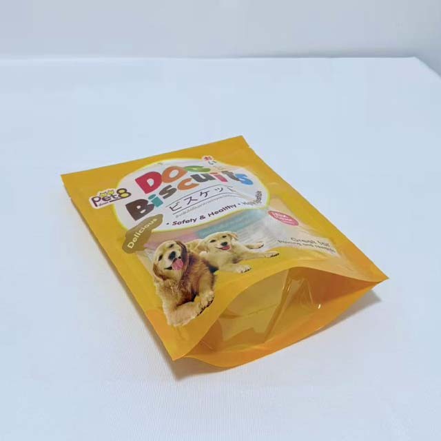 Pet Food Self-locking Zipper Bags With Transparent Windows best